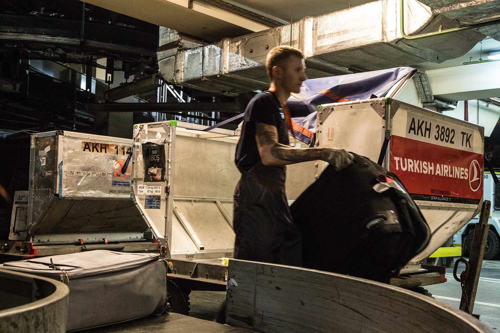 Багажная зона аэропорта